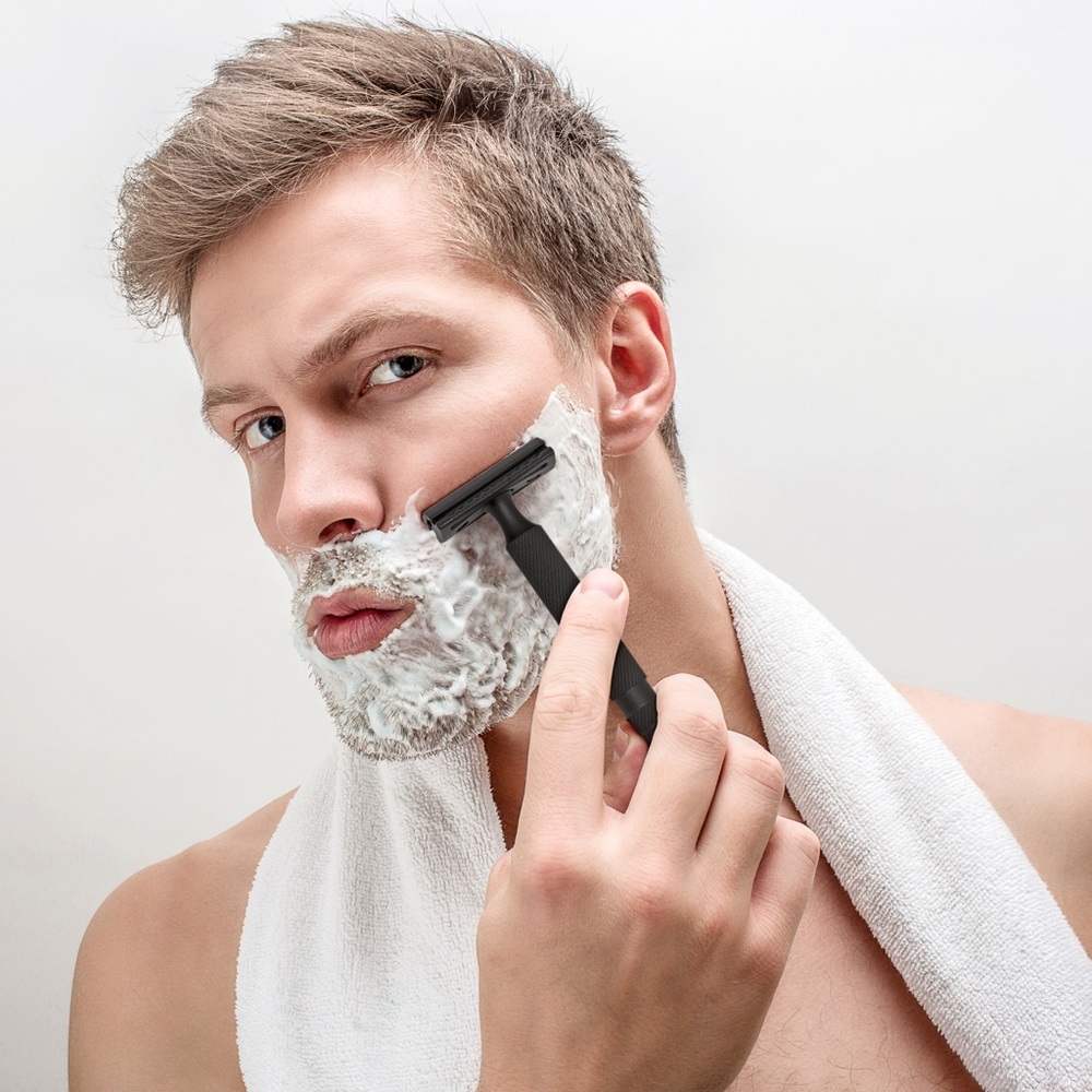 Jet Black SAFETY RAZOR for men and women - Picture 6 of 6